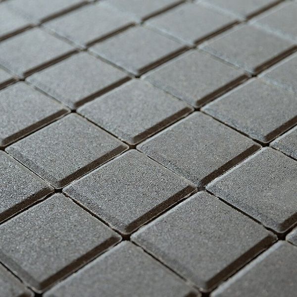 Тротуарная плитка STEINGOT Квадрат Черный Верхний прокрас 60 мм