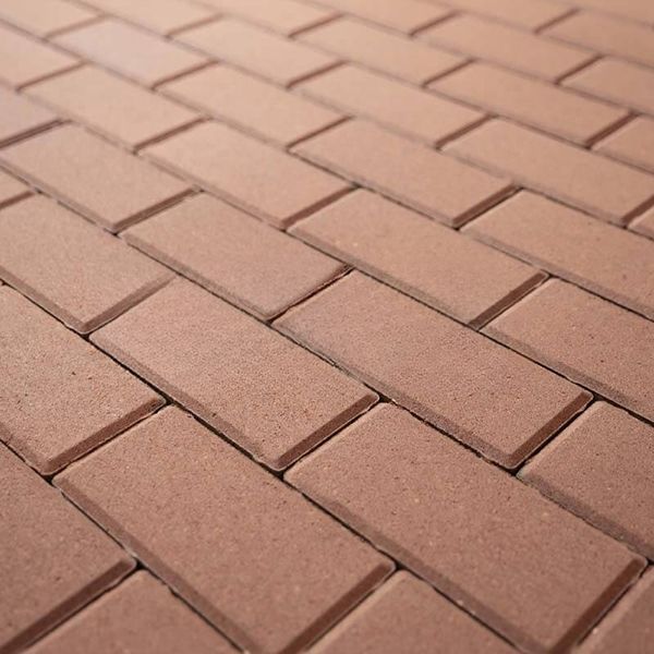 Тротуарная плитка STEINGOT Прямоугольник Желтая Верхний прокрас 60 мм