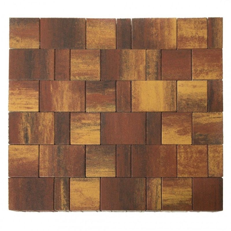 Тротуарная плитка BRAER Старый город Ландхаус Мальва Верхний прокрас 60 мм