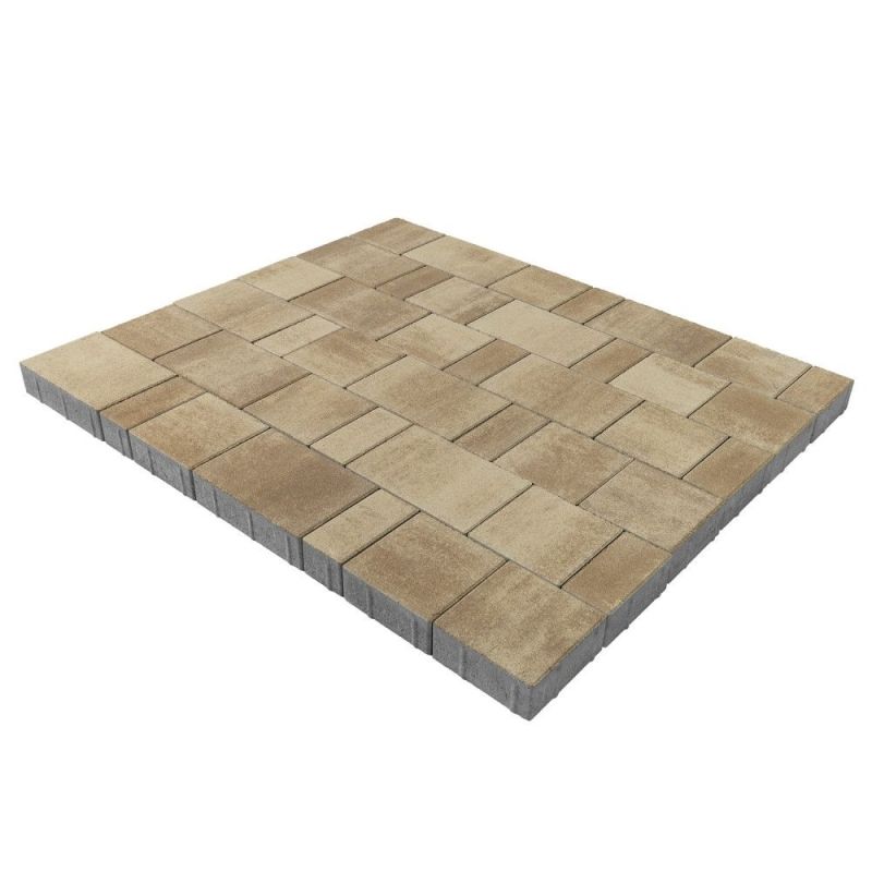 Тротуарная плитка BRAER Старый город Ландхаус Миндаль Верхний прокрас 60 мм