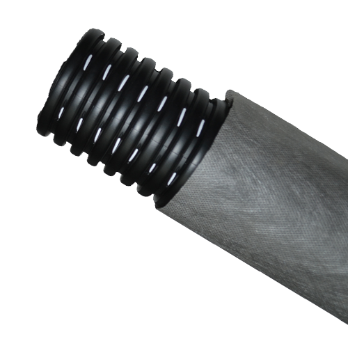 Труба дренажная O 110 мм ПНД гофрированная в фильтре геотекстиль Typar