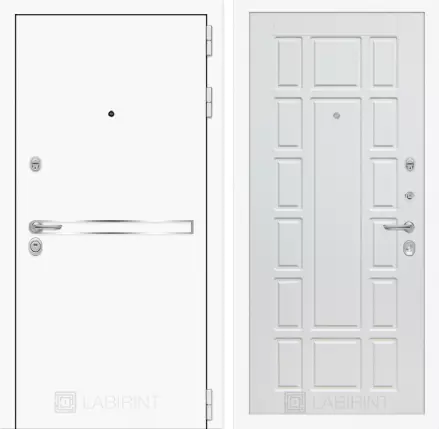 Входная дверь Лайн WHITE 12