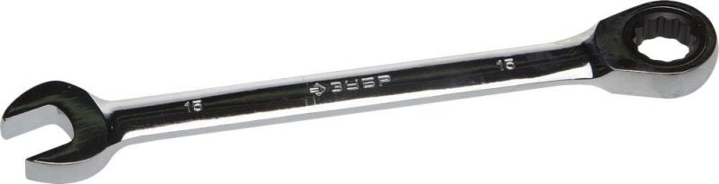 Комбинированный гаечный ключ трещоточный 15 мм