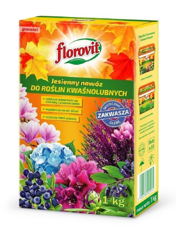 Florovit осенний гранулированный для голубики , брусники ,черники и других кислотолюбивых растений 1