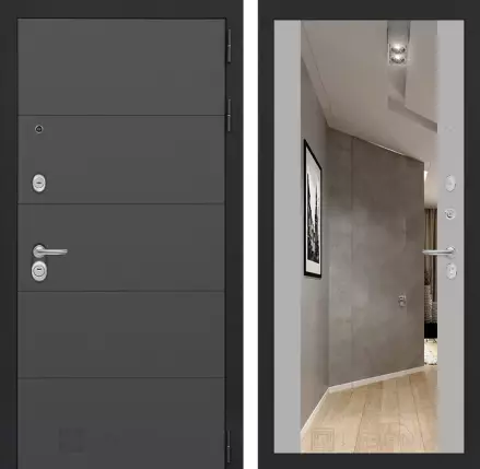 Входная дверь ART с Зеркалом Максимум