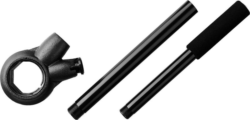 Трещотка MIRAX с удлинителем для клуппов, 1/4" - 1 1/4", длина 620мм