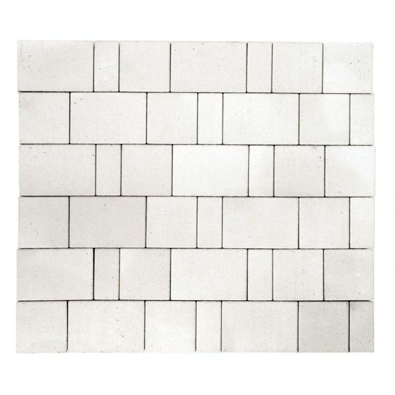 Тротуарная плитка BRAER Старый город Ландхаус Белый Верхний прокрас 60 мм