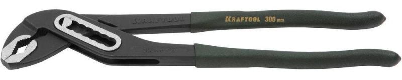 Клещи переставные "EXPERT", Cr-V, коробчатый шарнир, захват до 48мм / 1 1/2", 300мм, KRAFTOOL