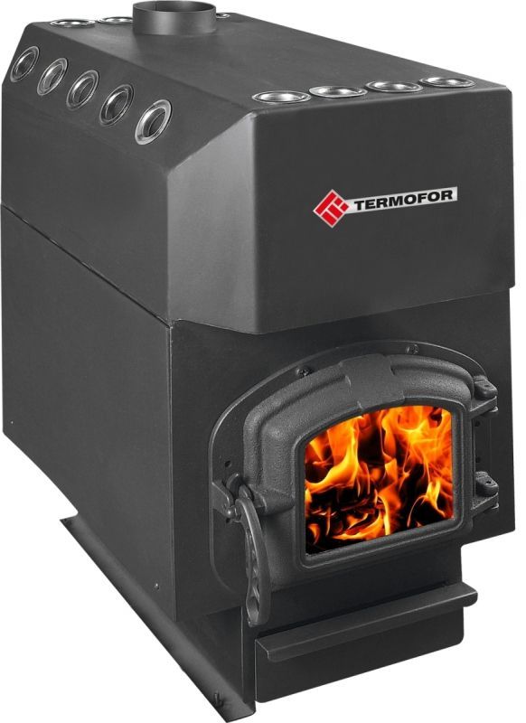 Печь отопительная ТЕРМОФОР Ставр  9 (с чугунной дверцей) (150 м.куб)