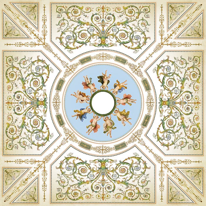 Фреска Орнаменты и потолки арт. 713