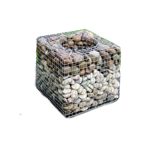 Коробчатый габион 2х1х1 цинк