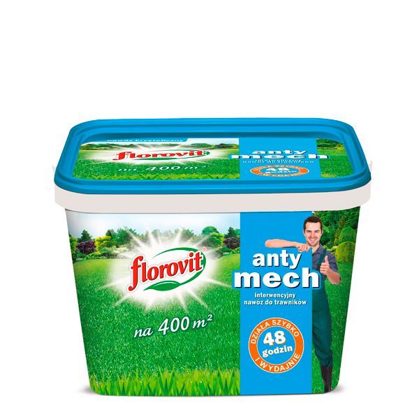 Florovit гранулированный для газонов антимох 8 кг