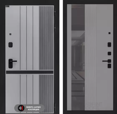 Входная дверь Скайлаб с Зеркалом 32 тонированным