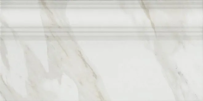 Плинтус Kerama Marazzi Прадо белый обрезной 20х40