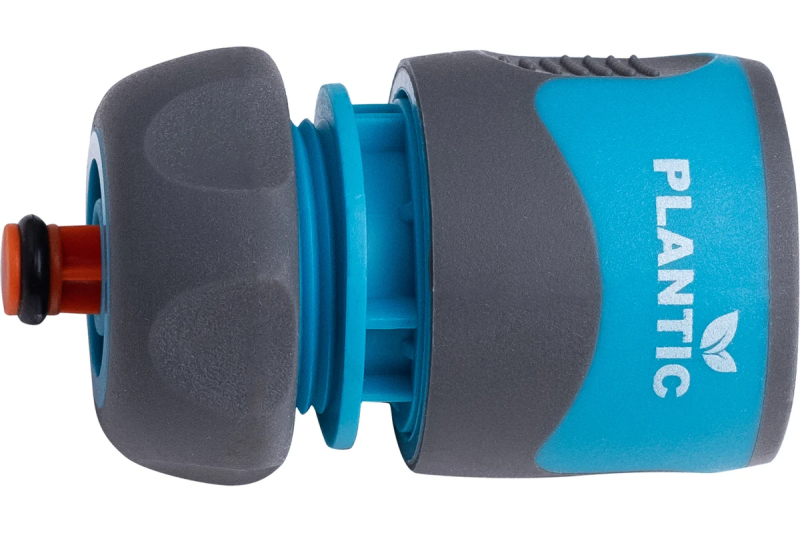 Коннектор с аквастопом Light 1/2" Plantic 39369-01