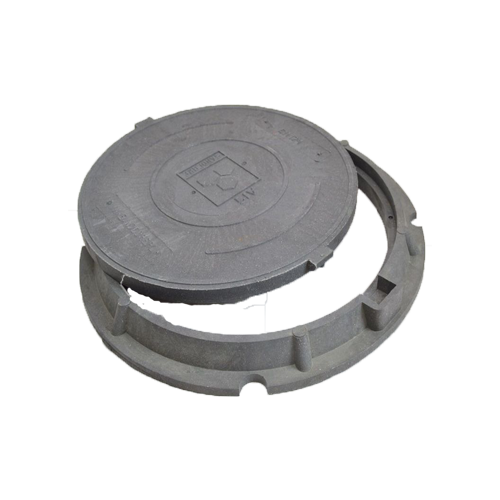 Люк пластиковый серый А15 O775 мм