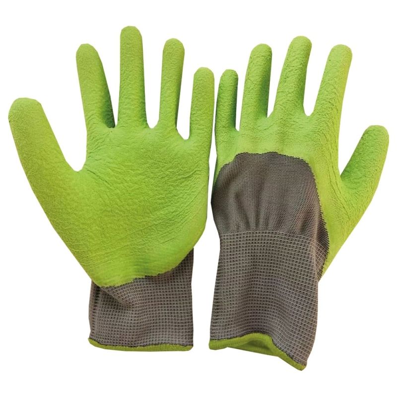 Перчатки садовые LISTOK с латексным покрытием L