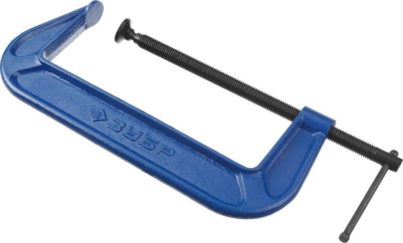 Струбцина ЗУБР "ПРОФЕССИОНАЛ" тип "G", корпус - ковкий чугун. 300мм