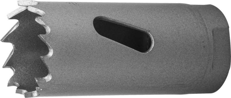 Коронка биметаллическая, быстрорежущая сталь, глубина сверления до 38мм, d-19мм, ЗУБР