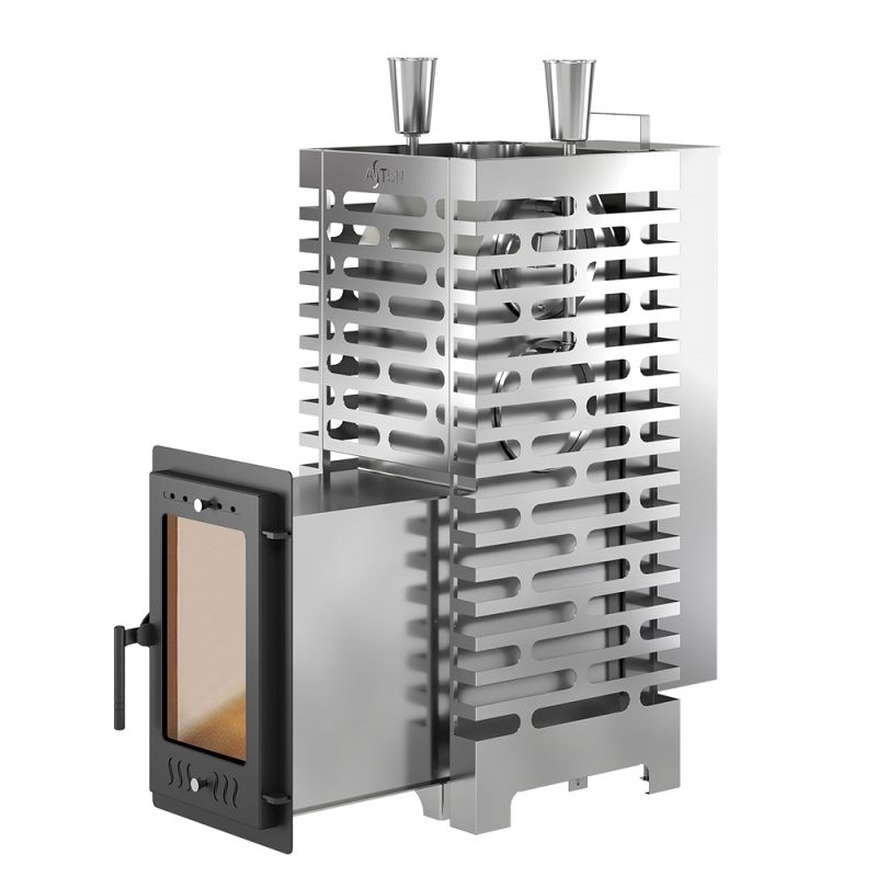 Печь для бани ASTON 24 INOX (310М) Long "АКВА "