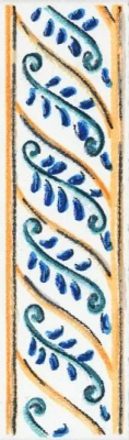 Бордюр Kerama Marazzi Капри майолика 6,3х20