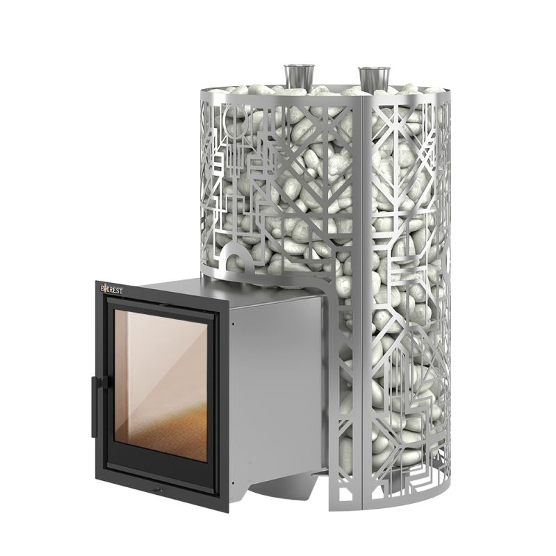 Печь для бани Эверест "Steam Master" GALAXY 38 INOX (227М)