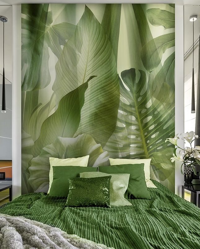 Фреска Графика Тропическая вуаль  ag0404