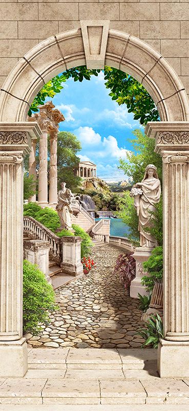 Фреска Современный Графический Дизайн 44266