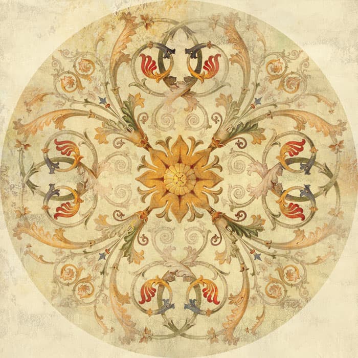 Фреска Орнаменты и потолки арт. l_065