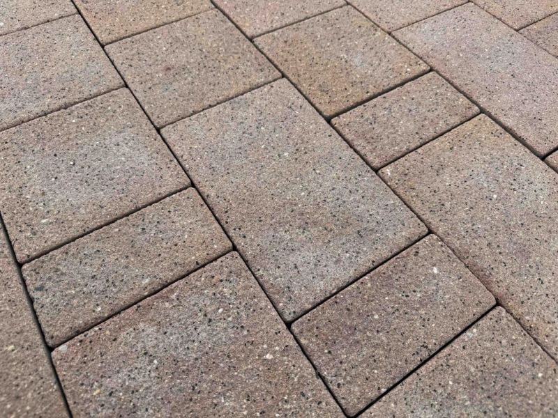 Тротуарная плитка Новый город ТерракотаFERRO 60 мм