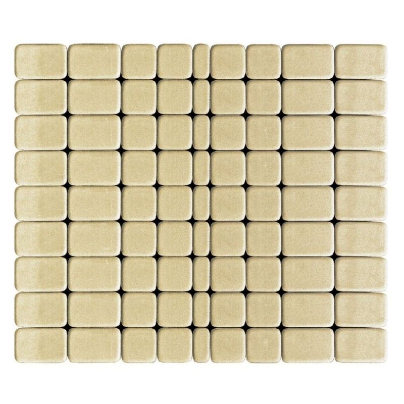 Тротуарная плитка BRAER Классико Песочный Верхний прокрас 60 мм