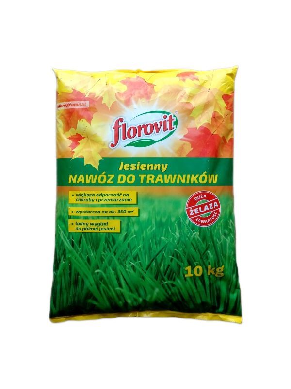 Florovit осенний гранулированный для газонов 10 кг