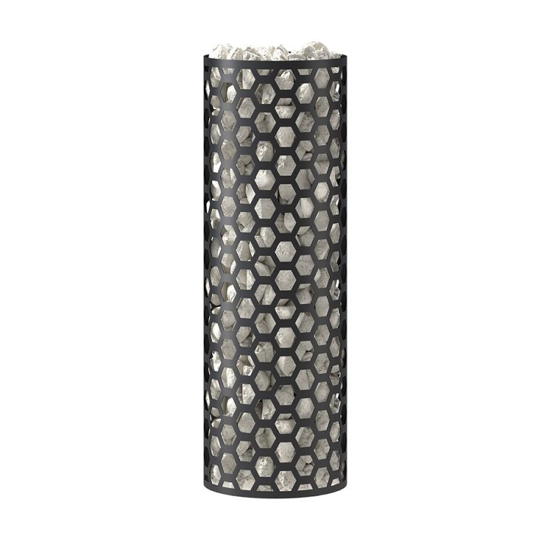 Сетка для камней на трубу "СОТЫ" BLACK, L-750