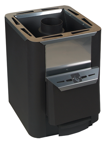 Печь для бани Термофор "Колибри" 9 У антрацит (Укороченная)