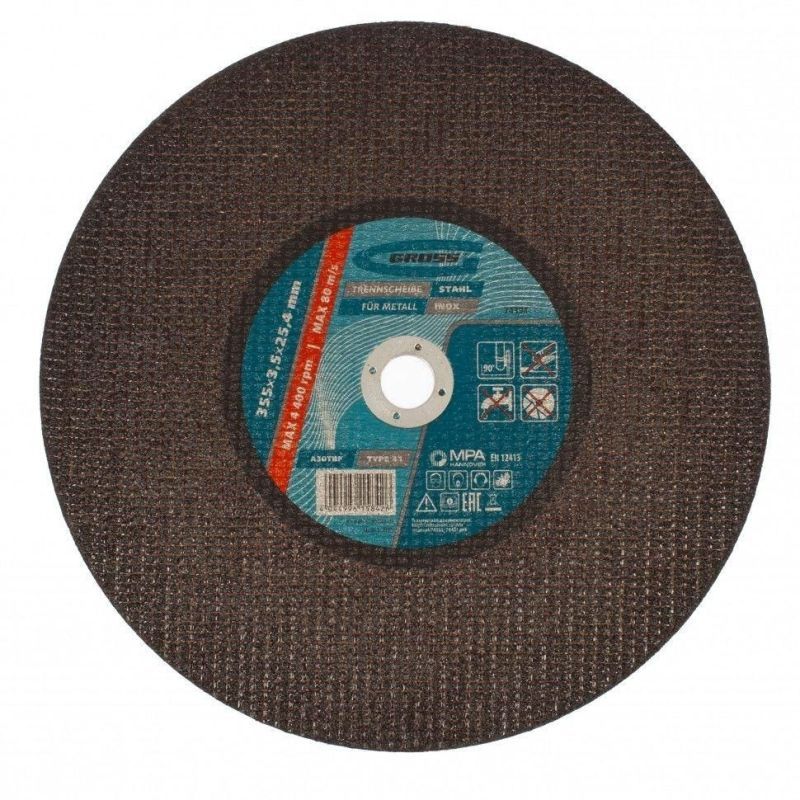 Диск отрезной по металлу GROSS 355х3,5х25.4