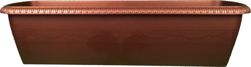 Горшок д/цветов балконный Le Jardin 40 см бронза бор.