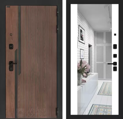 Входная дверь Кармина с Зеркалом Максимум
