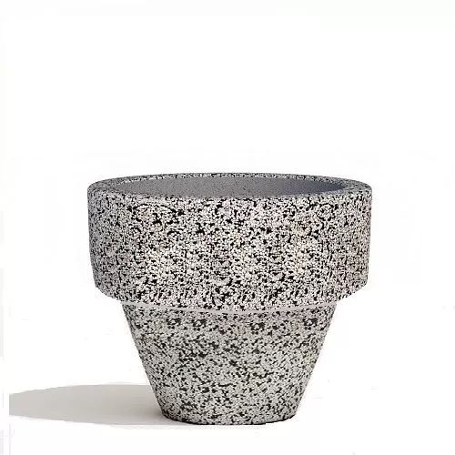 Вазон бетонный уличный Руза (фактура шахматка)