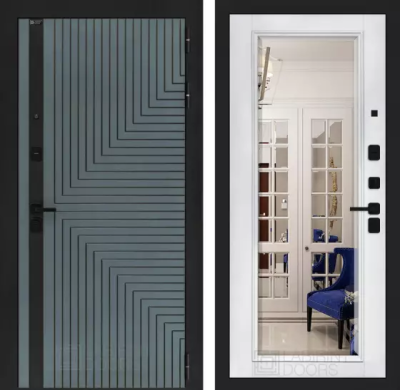 Входная дверь Кредор с Зеркалом Фацет