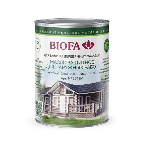 Масло защитное Biofa (Бисквит) матовое 1 л