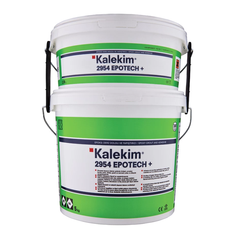 Клей-затирка эпоксидный трехкомпонентный Kalekim 2954 Epotech Plus белый 5 кг