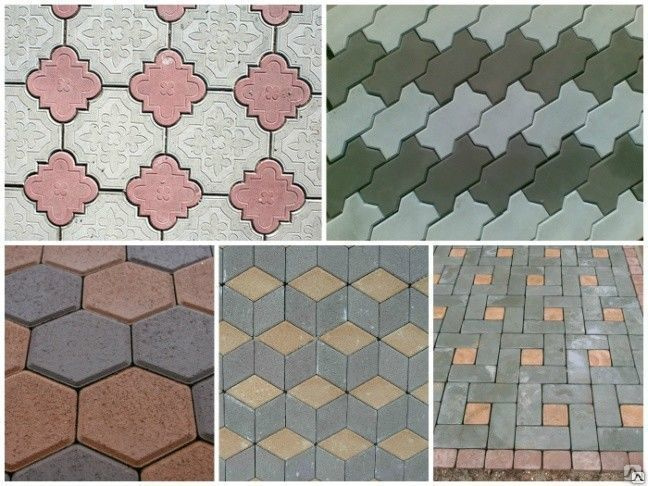 Плитка тротуарная брусчатка