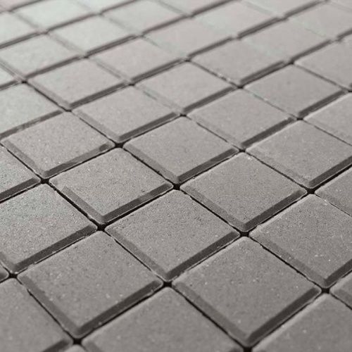 Тротуарная плитка STEINGOT Квадрат Серый Полный прокрас 60 мм