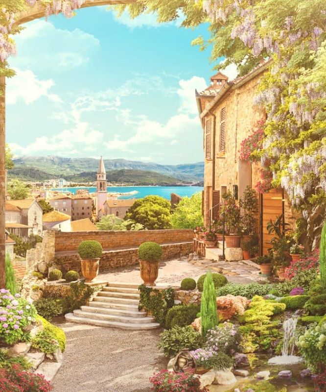 Фреска Пейзажи Балконы и террасы арт. a_949