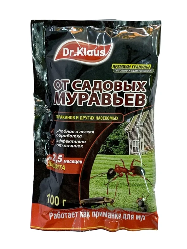 Гранулы от муравьев и других насекомых Dr.Klaus 100 г