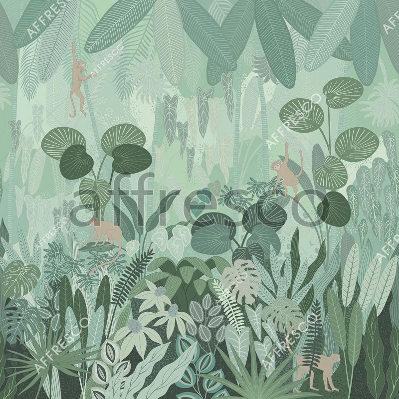 Фреска Стая обезьян, арт. ID139334