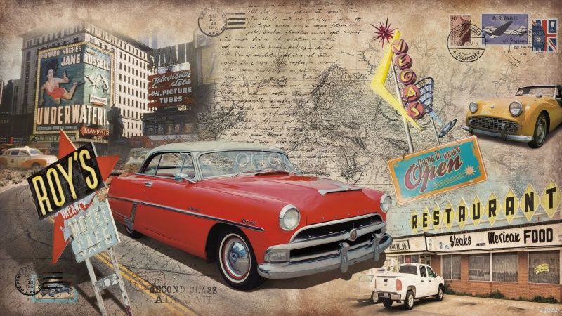 Фреска Массаулина Людмила "Винтаж" Art.21022