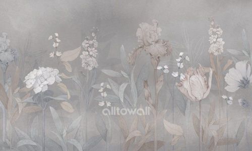 Фреска Цветочный этюд