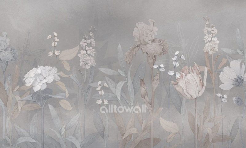 Фреска Цветочный этюд