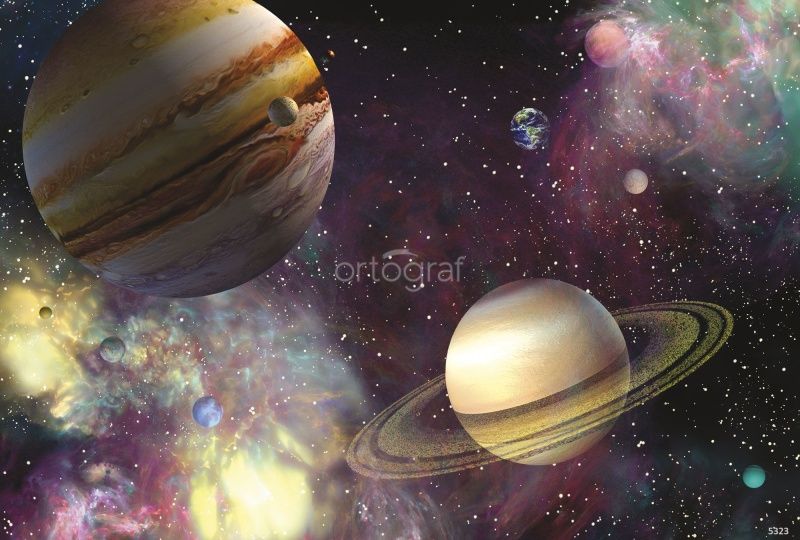 Фреска Солнечная система Art.5323